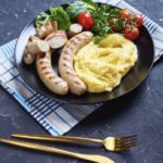 assiette truffade saucisses